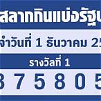 หวยออกวันที่1ธันวาคม 2565